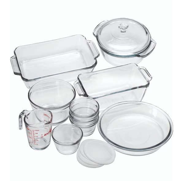 Anchor Hocking 15-Piece Oven Basics Bakeware Set