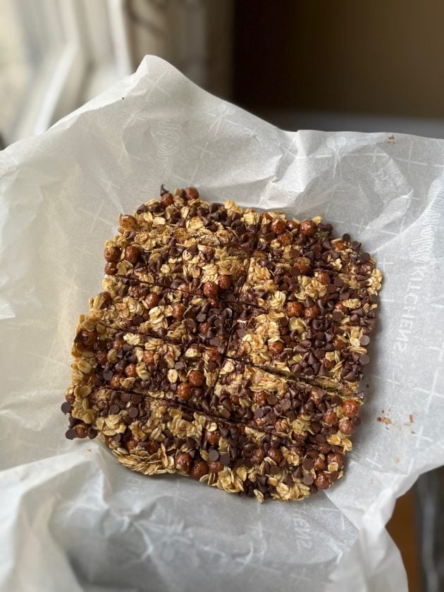 making granola bars