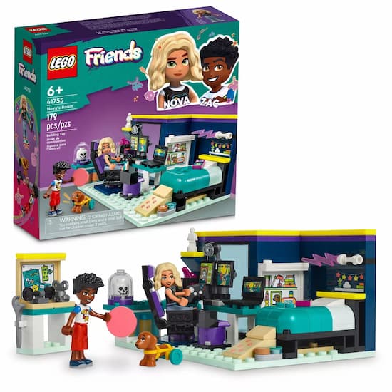 LEGO Friends Nova's Room Gaming Bedroom Playset 