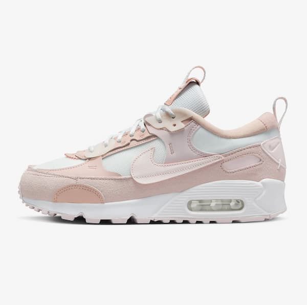 Nike Air Max 90 Futura Women's Shoes in Summit White/Barely Rose