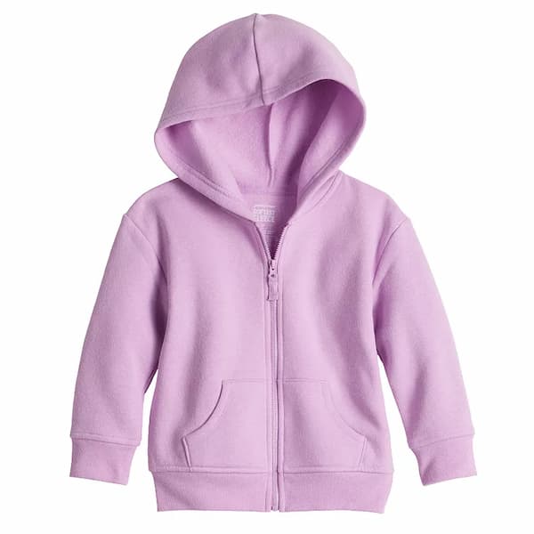 Toddler Girl Jumping Beans® Fleece Zip-Up Hoodie