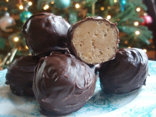 best Christmas desserts: peanut butter bon bons