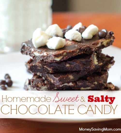 Sweet and Salty Chocolate Candy