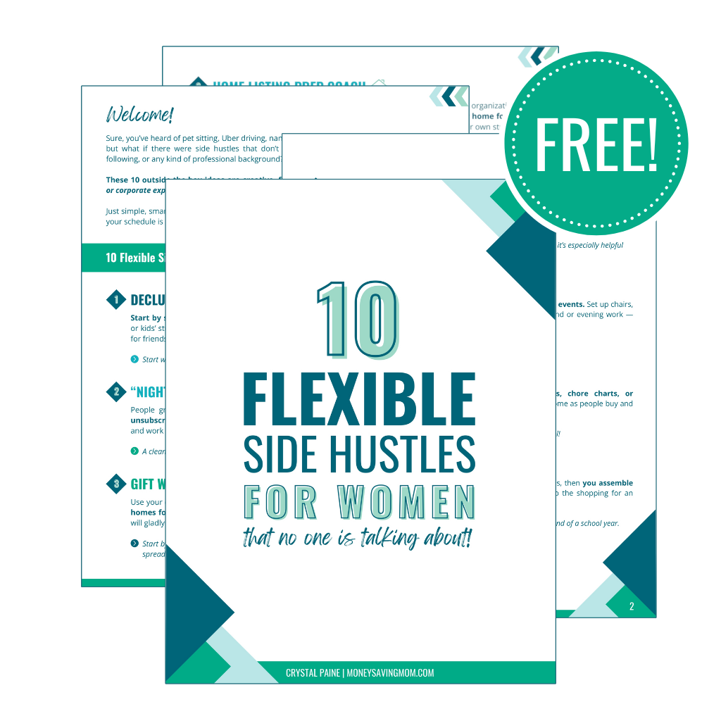 10 Flexible Side Hustles For Women.